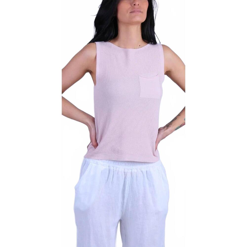 NEW GIGI MODA eva knit top in pink